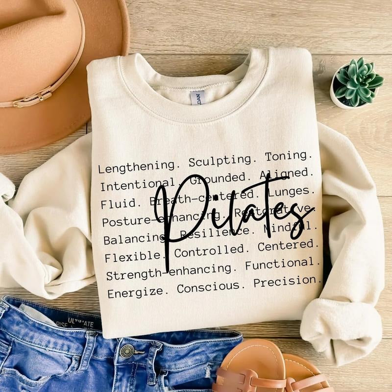 Pilates DTF Transfers - THIS IS NOT A SHIRT Hoodie, Sweatshirt | HypeCrazeTee.com