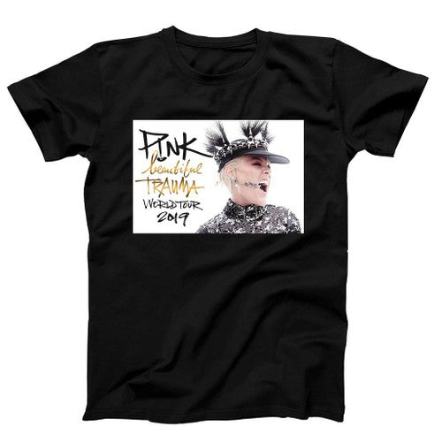 Pink Beautiful Trauma World Tour 2019 Man's T-Shirt Tee