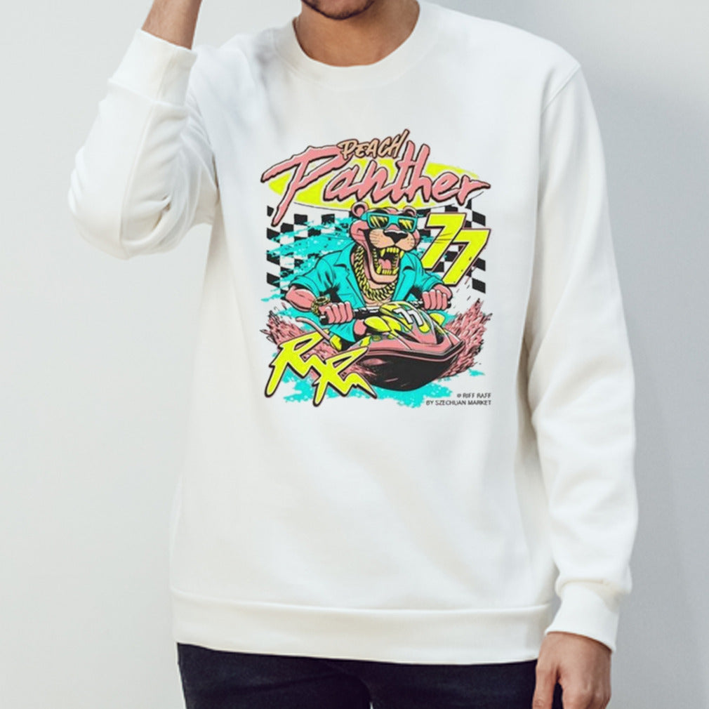 Planet Riff Raff Peach Panther Jet Ski X Szechuan Market Collab T-shirt