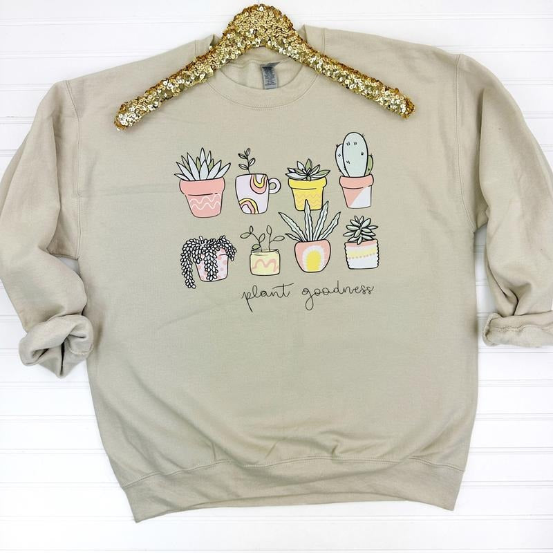 Plant Goodness Sweatshirt T-Shirts, Hoodie | HypeCrazeTee.com