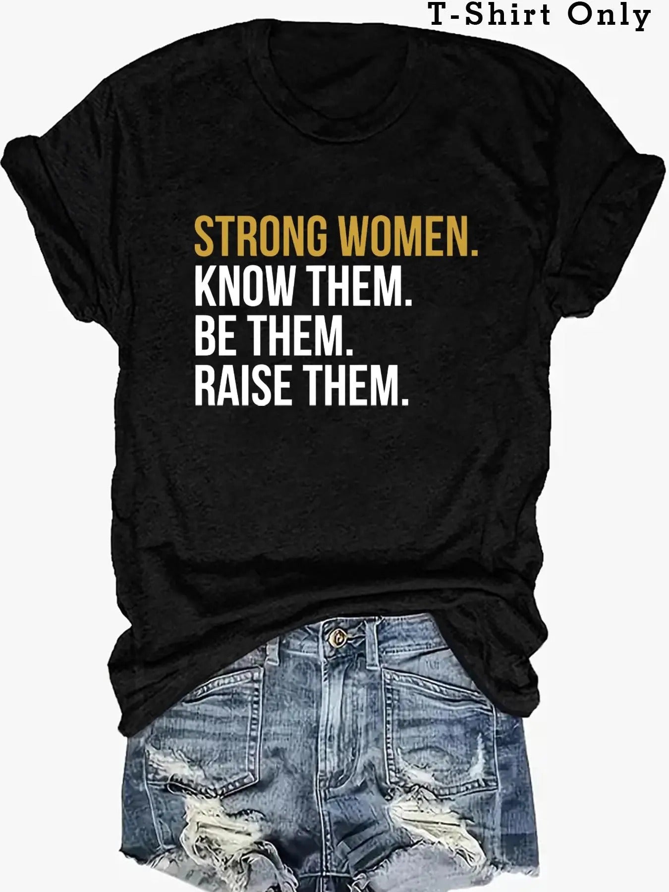 Plus Size Letter Print Round Neck Tee, Casual Short Sleeve T-Shirt, Women's Plus Clothing for Daily Wear Hoodie, Sweatshirt