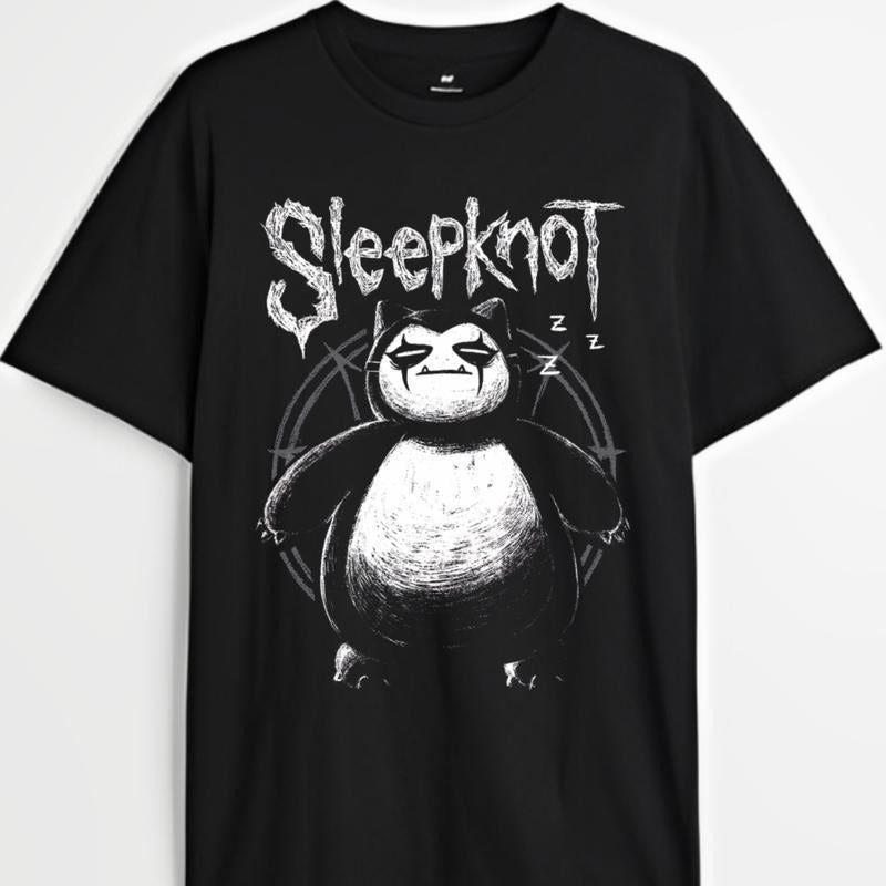 Pocket Monsters Anime T-shirt & Sweatshirt, Snorlax Sleepknot Graphic Tee, Anime & Manga Gifts Hoodie | HypeCrazeTee.com