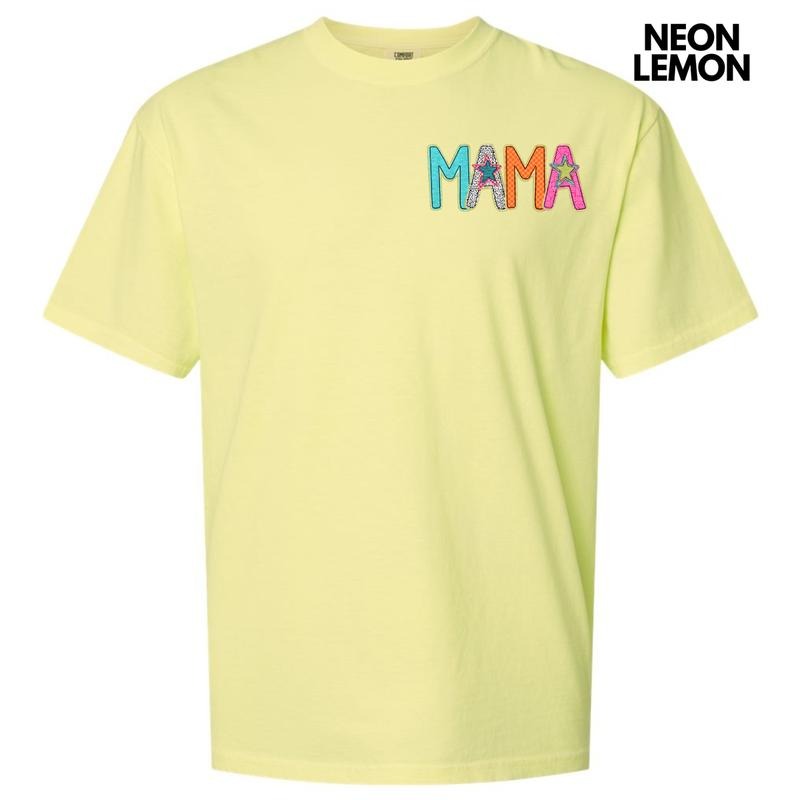 Pocket Size - Rockstar Mama Comfort Colors T-Shirt 'NLB' Hoodie, Sweatshirt | HypeCrazeTee.com