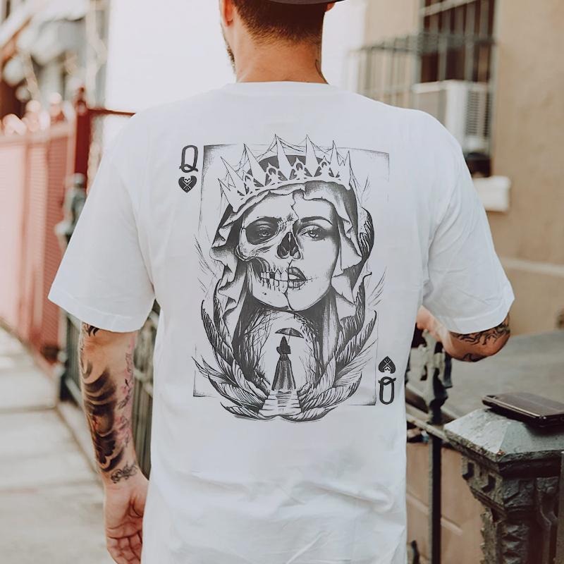 Poker Print Men's T-shirt - Naughty Clothes Men Hoodie, Sweatshirt | HypeCrazeTee.com