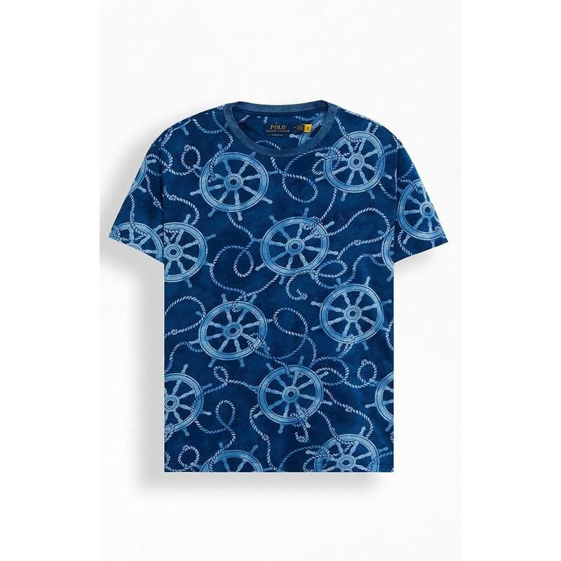 Polo Ralph Lauren Men's Classic Fit Nautical Jersey T-Shirt - Multicolor Hoodie, Sweatshirt | HypeCrazeTee.com