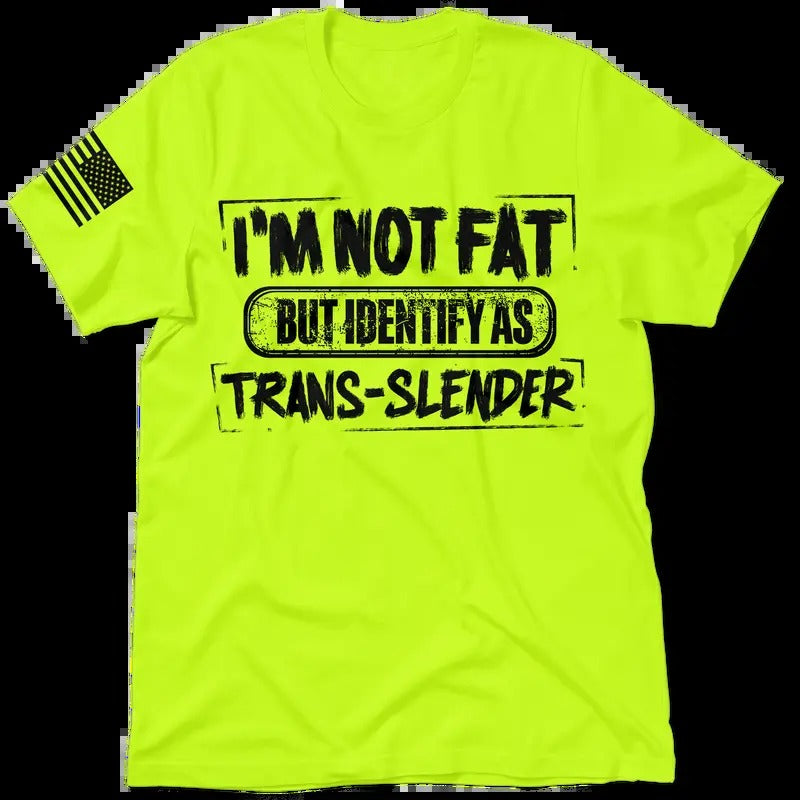 Trans-Slender Hi Visibility Safety Yellow Work T-Shirt Jersey Men 30-Day Guarantee Quality Cotton/Poly Blend Top Apparel...
