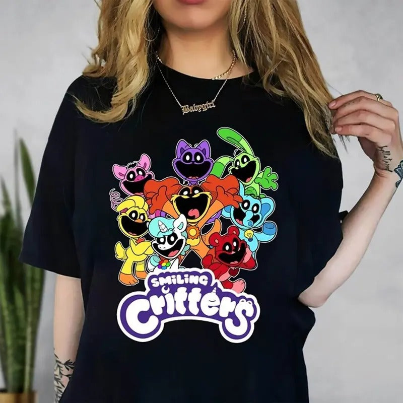 Poppy Playtime Chapter 3 Smiling Critters Catnap Shirt Unisex Full Size Hoodie, Sweatshirt | HypeCrazeTee.com