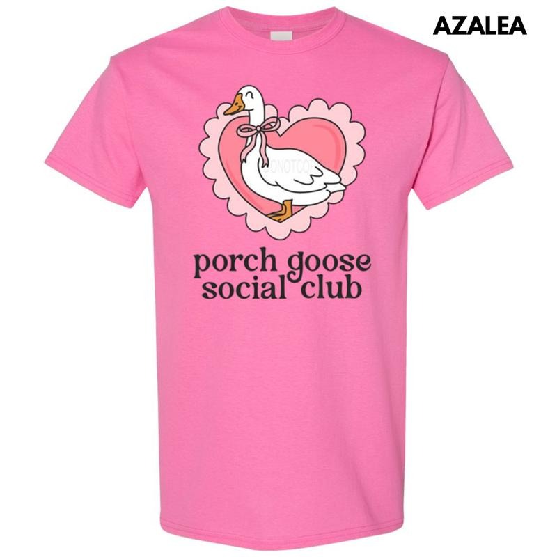 Porch Goose Social Club Gildan Short Sleeve T-Shirt Hoodie, Sweatshirt | HypeCrazeTee.com