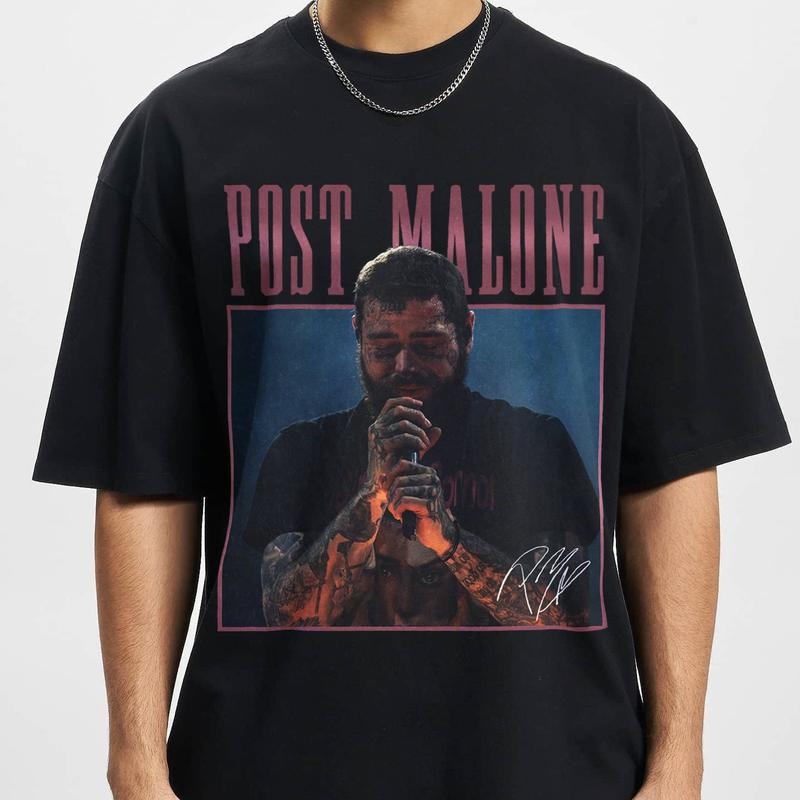 Post Malone Rap Music Merch Shirt, Austin Album Rap 90s Tee, Post Malone Tour Rapper Gift Bootleg Inspired Tshirt, Shirts...