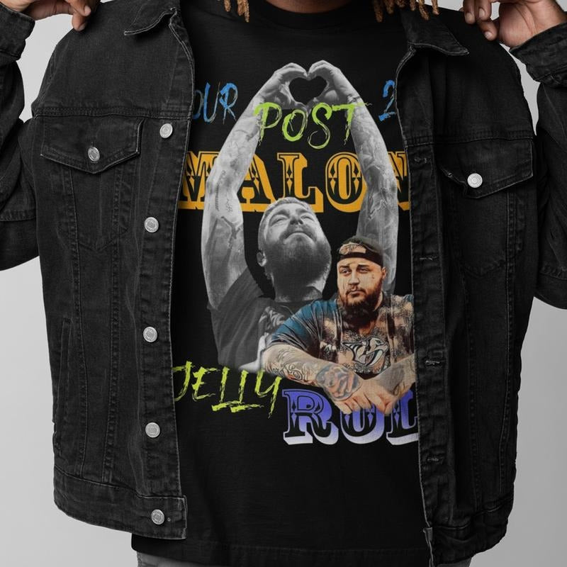 Post Rap Jelly Tour 2025 T-Shirt Concert Merch for Fansstyle{n002}2 Hoodie, Sweatshirt | HypeCrazeTee.com