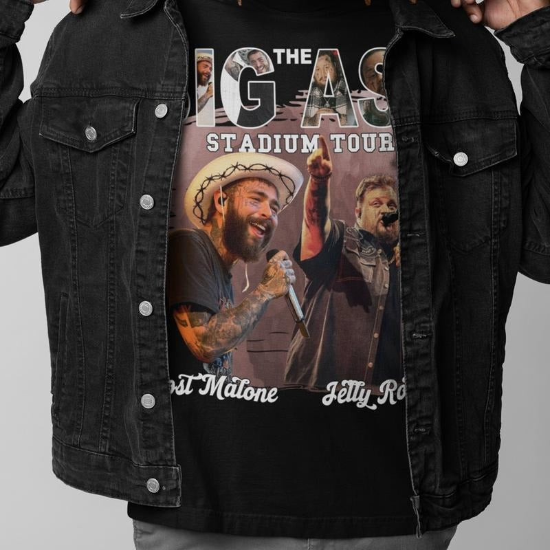 Post Rap Tour Tee 2025 Jelly Edition Shirt for True Fans Hoodie, Sweatshirt | HypeCrazeTee.com