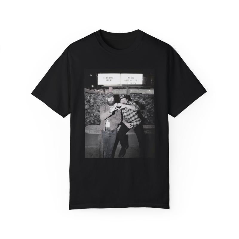 Posty And Morgan Had Some Help Unisex Garment-Dyed T-shirt Hoodie, Sweatshirt | HypeCrazeTee.com