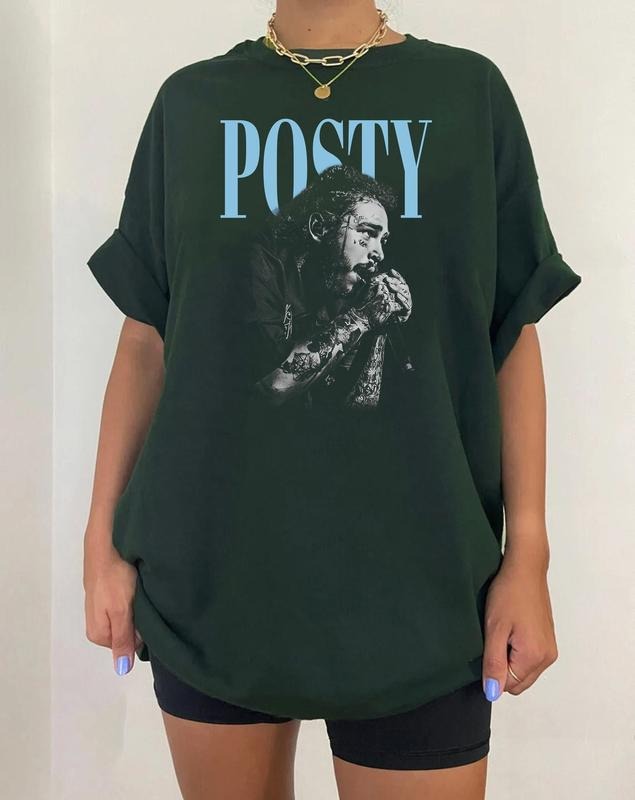 Posty Graphic Tee, Posty Signature Shirt, Posty Shirt, Post Tour 2024 Shirt, Gif For Fan, Post Malone Merch, Posty Howdy...