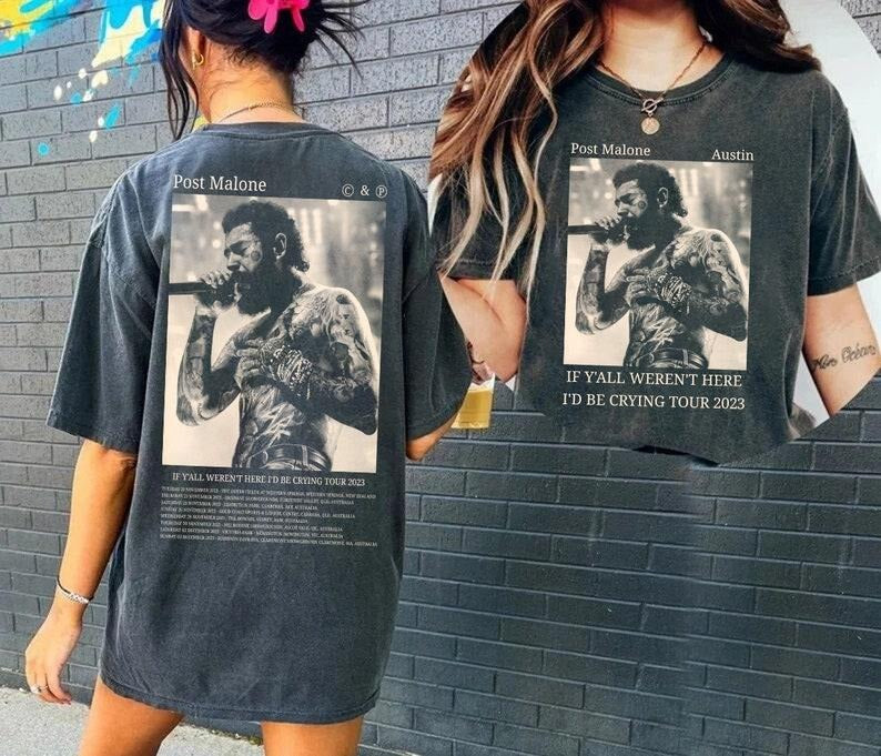 Posty tracklist Shirt, Posty 2side Ausin tshirt, Posty Music concert 2023 fans Gift for men women uisex t-shirt Hoodie,...