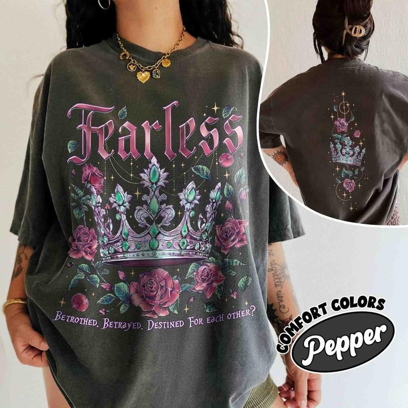Powerless Bookish Comfort Colors Shirt For Fan, Fearless Lauren Book TShirt, Kai And Paedyn, Gift for Bookworms Hoodie,...
