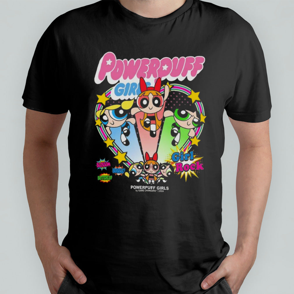 Powerpuff Girls Girl Rock Graphic T-shirt