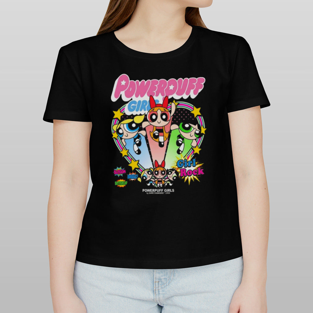 Powerpuff Girls Girl Rock Graphic T-shirt