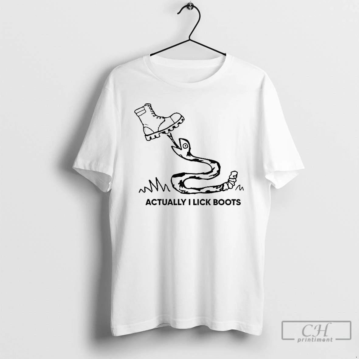Premium Actually I Lick Boots Snake T-Shirts, Hoodie, Sweatshirt | HypeCrazeTee.com