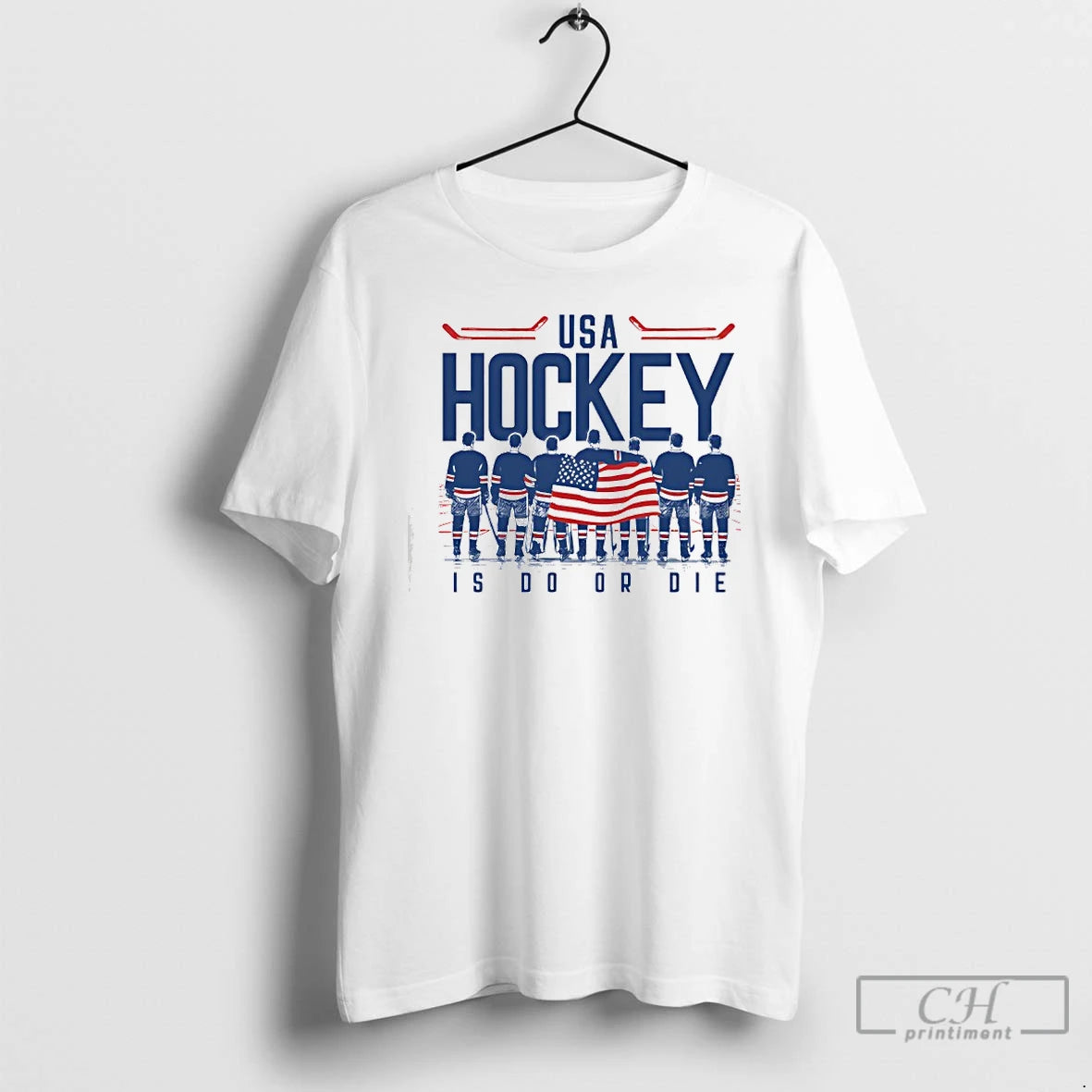 Premium America Usa Hockey Is Do Or Die Players Flag T-Shirts, Hoodie, Sweatshirt | HypeCrazeTee.com