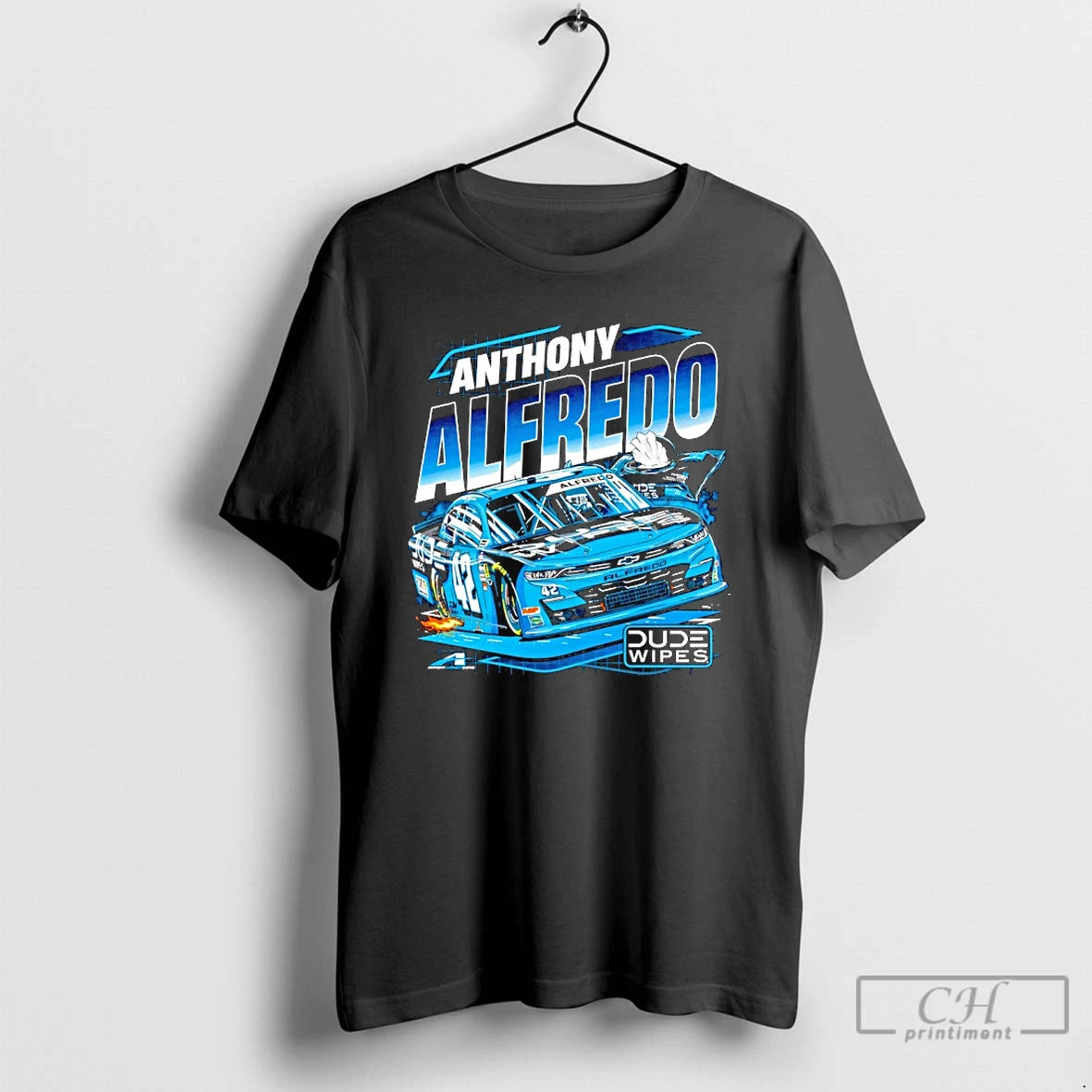 Premium Anthony Alfredo Dude Wipes Racing T Shirts