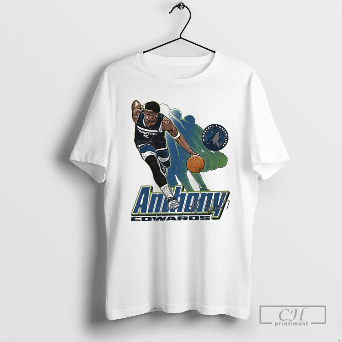 Premium Anthony Edwards Minnesota Timberwolves Signature 5 Retro Vibe Graphic Shirt Sweater Hoodie, Sweatshirt