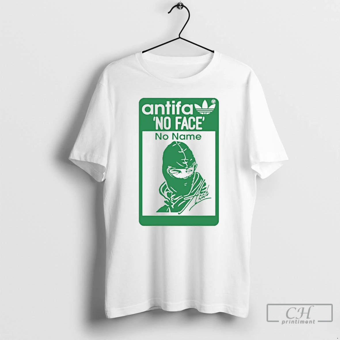 Premium Antifa No Face No Name Signature T-Shirts, Hoodie, Sweatshirt | HypeCrazeTee.com