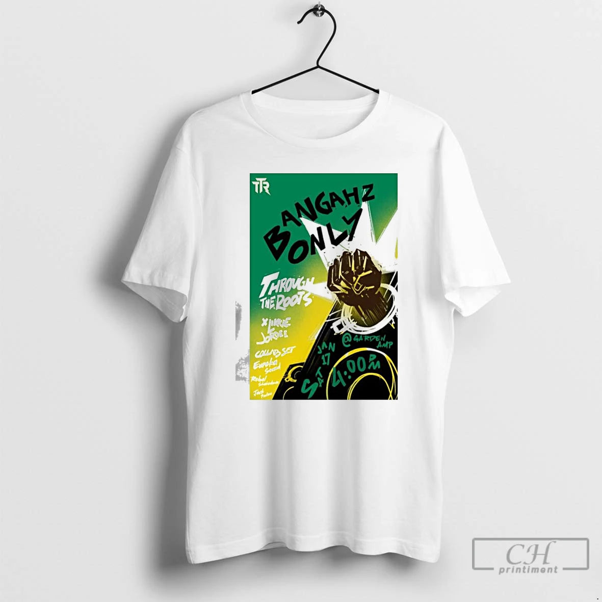 Premium Bangahz Only Garden Amp January 17 2026 Concert T-Shirts, Hoodie, Sweatshirt | HypeCrazeTee.com