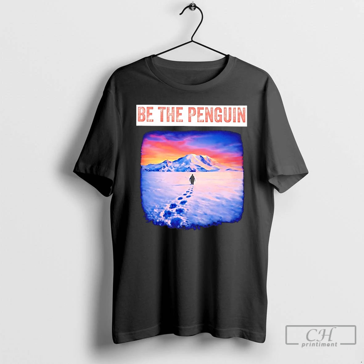 Premium Be The Penguin About Walking Your Own Path T-Shirts, Hoodie, Sweatshirt | HypeCrazeTee.com
