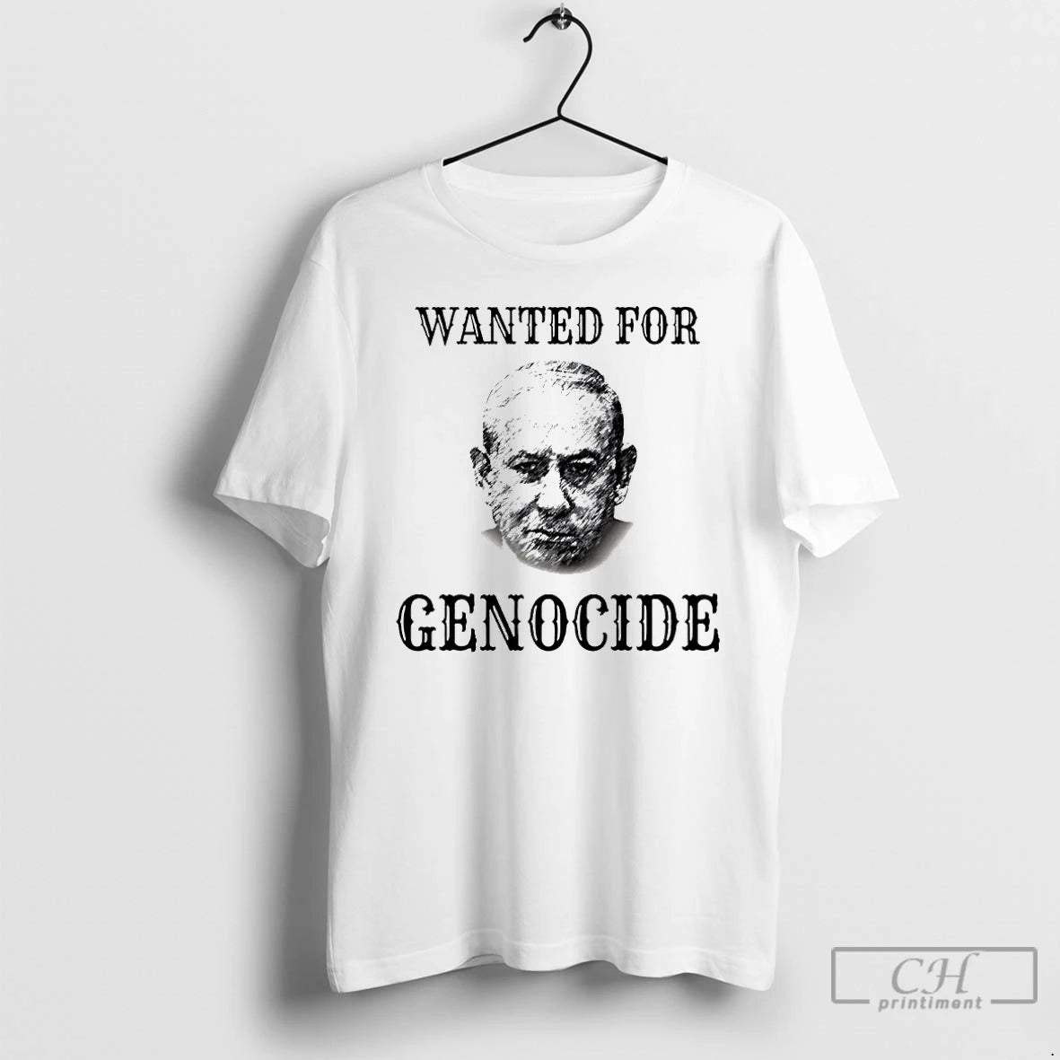 Premium Benjamin Netanyahu Wanted For Genocide T-Shirts, Hoodie, Sweatshirt | HypeCrazeTee.com