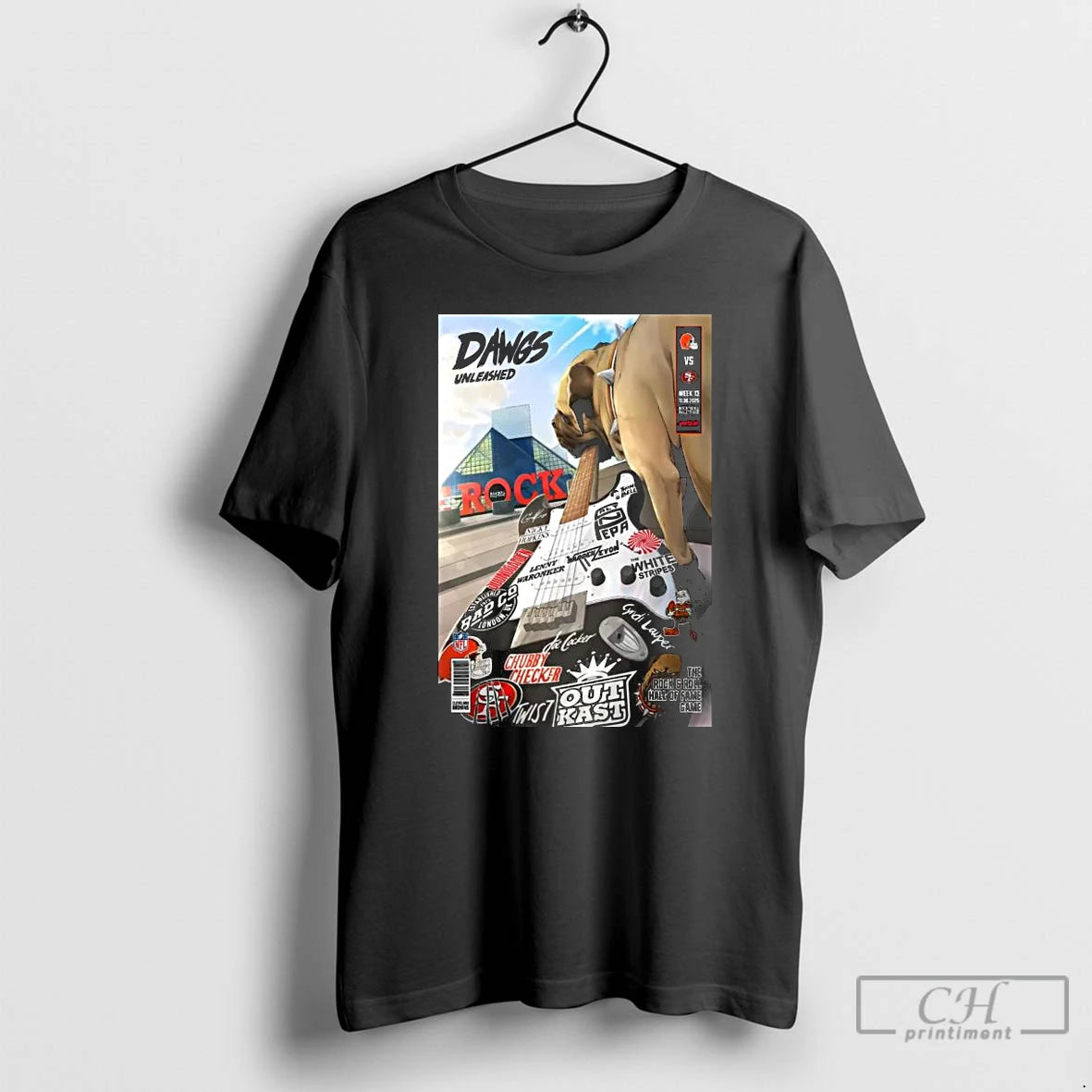 Premium Browns Vs 49ers At Cleveland Browns Stadium Nov 30 2025 T-Shirts, Hoodie, Sweatshirt | HypeCrazeTee.com