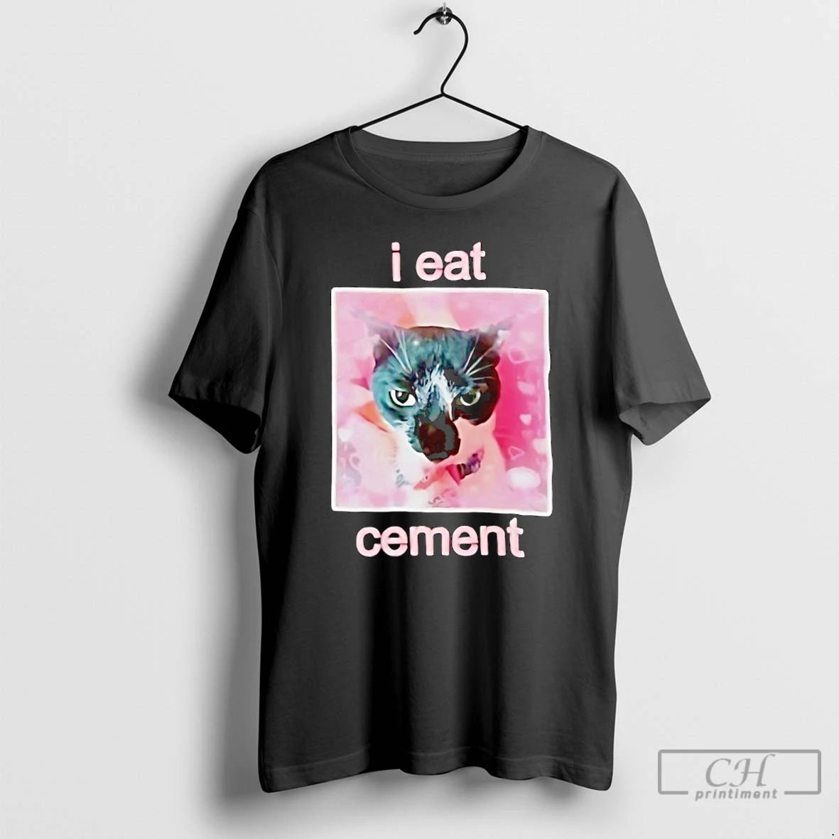 Premium Cat Funny I Eat Cement T-Shirts, Hoodie, Sweatshirt | HypeCrazeTee.com