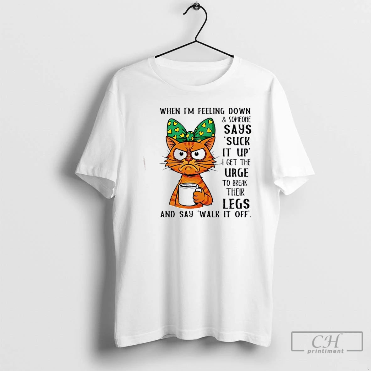 Premium Cat When Im Feeling Down And Someone Says Suck It Up I Get The T-Shirts, Hoodie, Sweatshirt | HypeCrazeTee.com