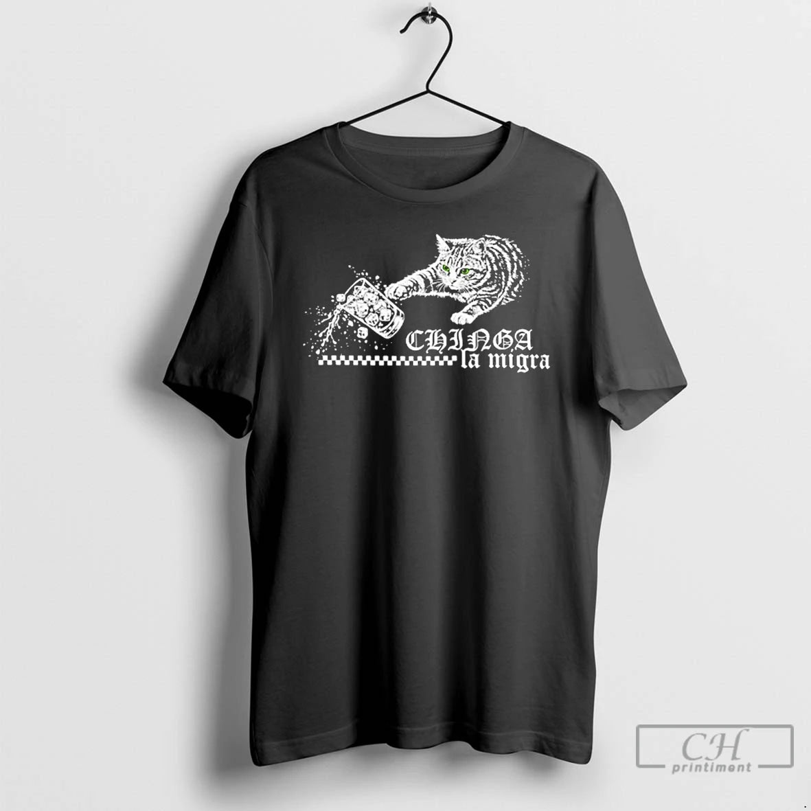 Premium Chinga La Migra Anti Ice Chonky Cat T-Shirts, Hoodie, Sweatshirt | HypeCrazeTee.com