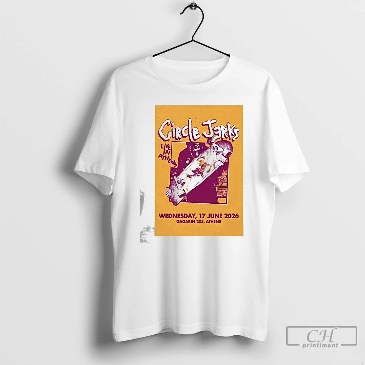 Premium Circle Jerks At Gagarin 205 On June 17 2026 T-Shirts, Hoodie, Sweatshirt | HypeCrazeTee.com