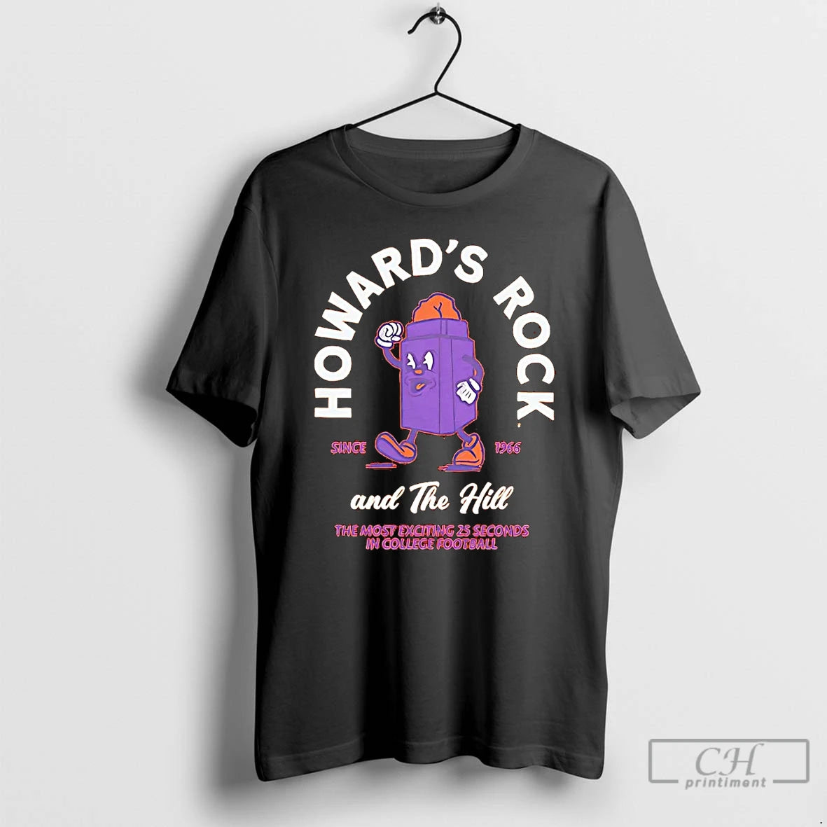 Premium Clemson Tigers Howards Rock And The Hill Since 1966 T-Shirts, Hoodie, Sweatshirt | HypeCrazeTee.com