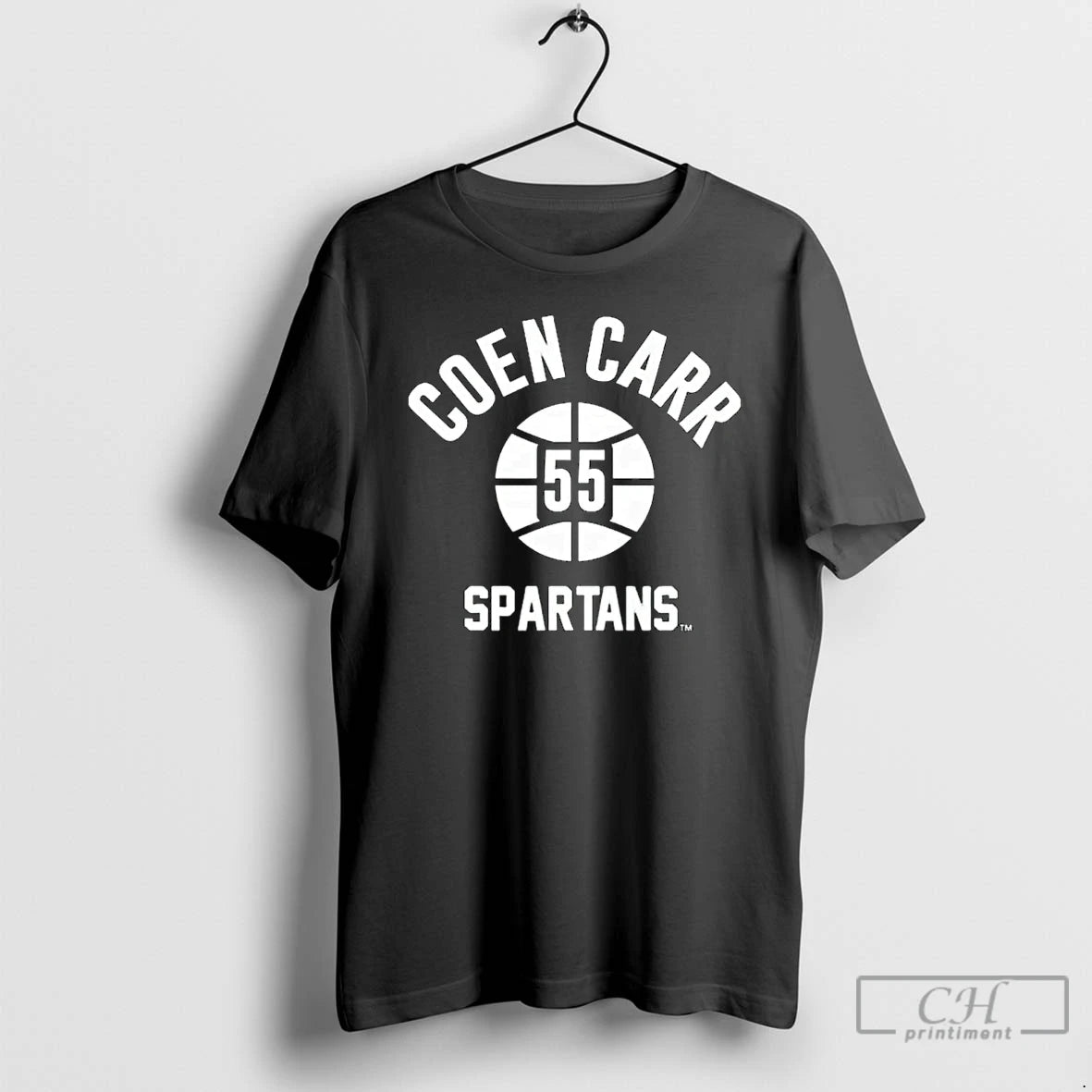 Premium Coen Carr Michigan State Spartans Nba Name Number Ball Ornaments T-Shirts, Hoodie, Sweatshirt | HypeCrazeTee.com