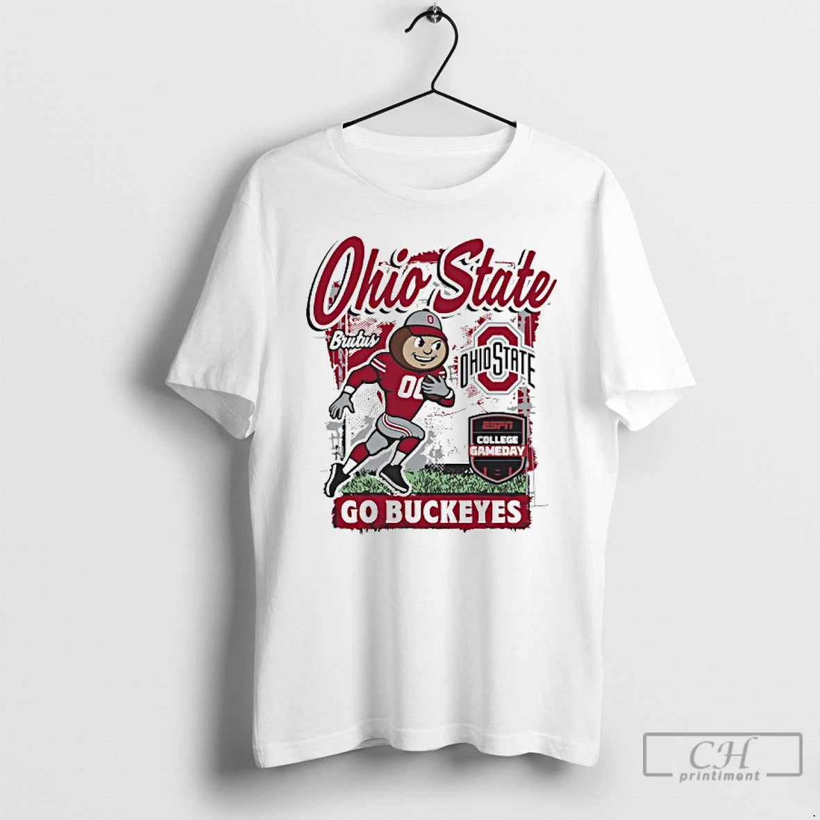 Premium College Gameday 2025 Ohio State Mascot Runner Go Buckeyes T-Shirts, Hoodie, Sweatshirt | HypeCrazeTee.com