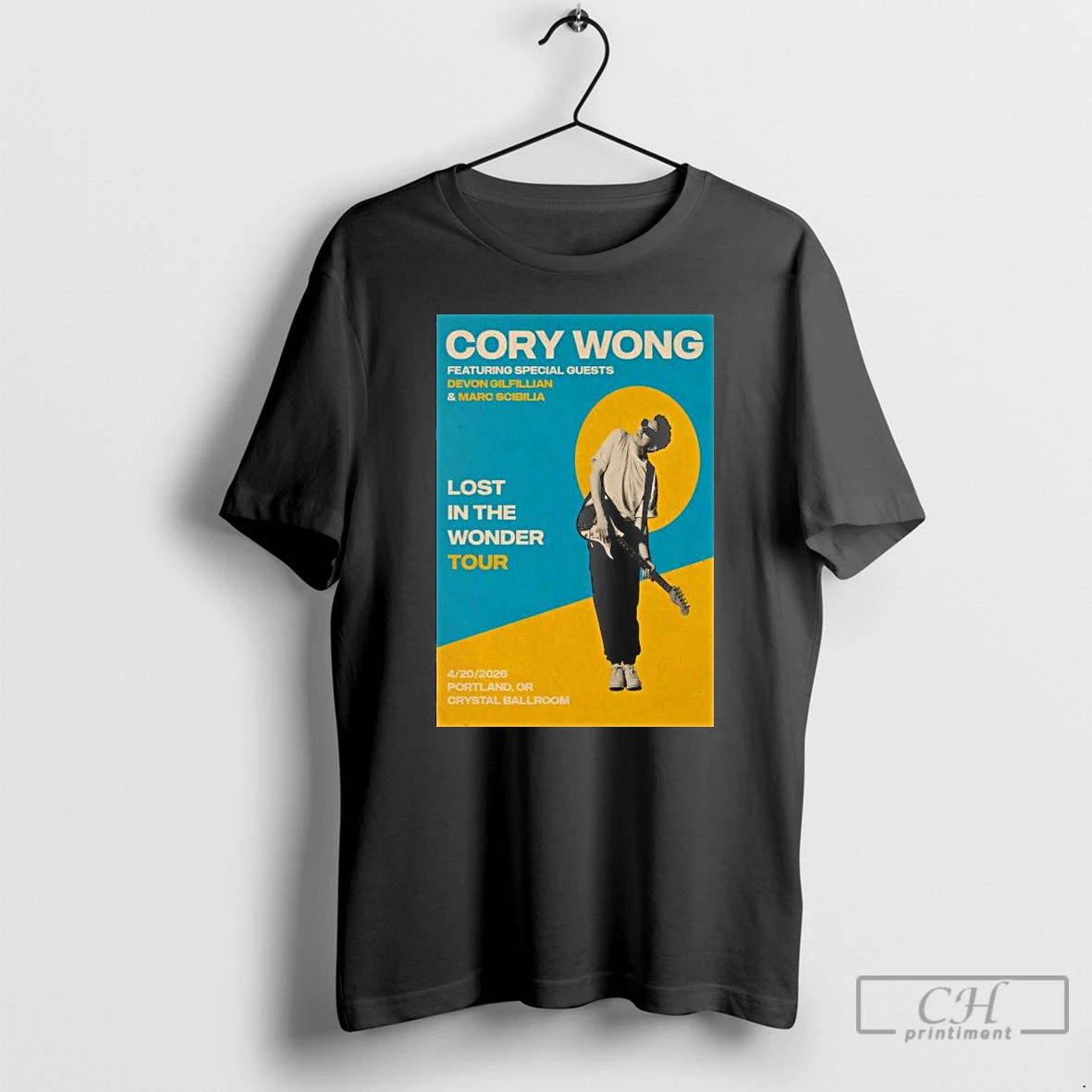 Premium Cory Wong The Crystal Ballroom In Portland Or Apr 20 2026 T Shirts Sweater Hoodie, Sweatshirt | HypeCrazeTee.com