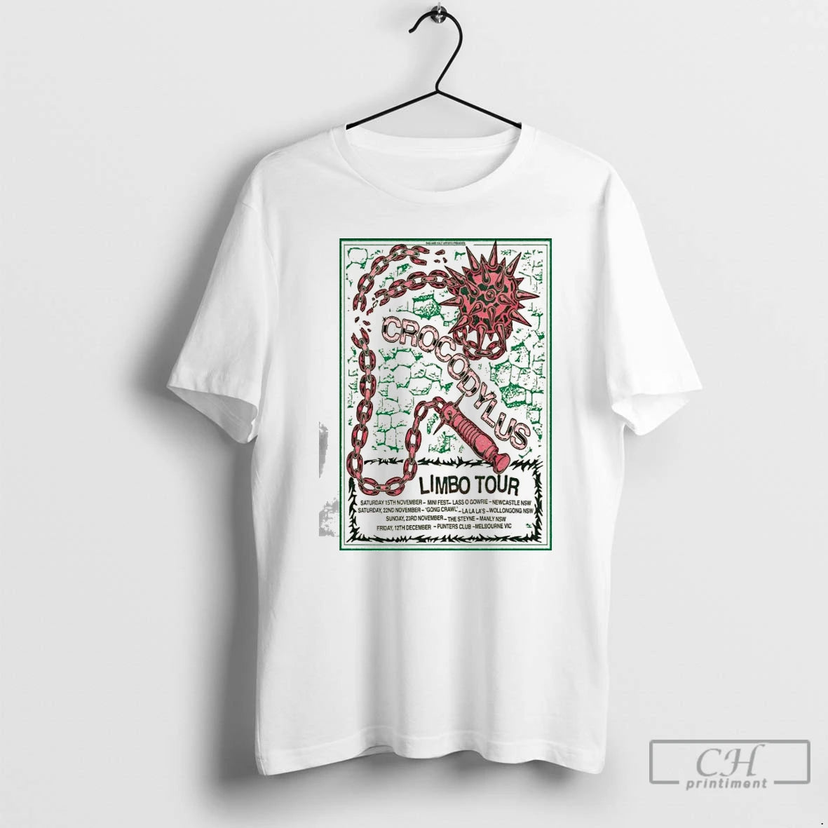 Premium Crocodylus Limbo Tour 25 T-Shirts, Hoodie, Sweatshirt | HypeCrazeTee.com