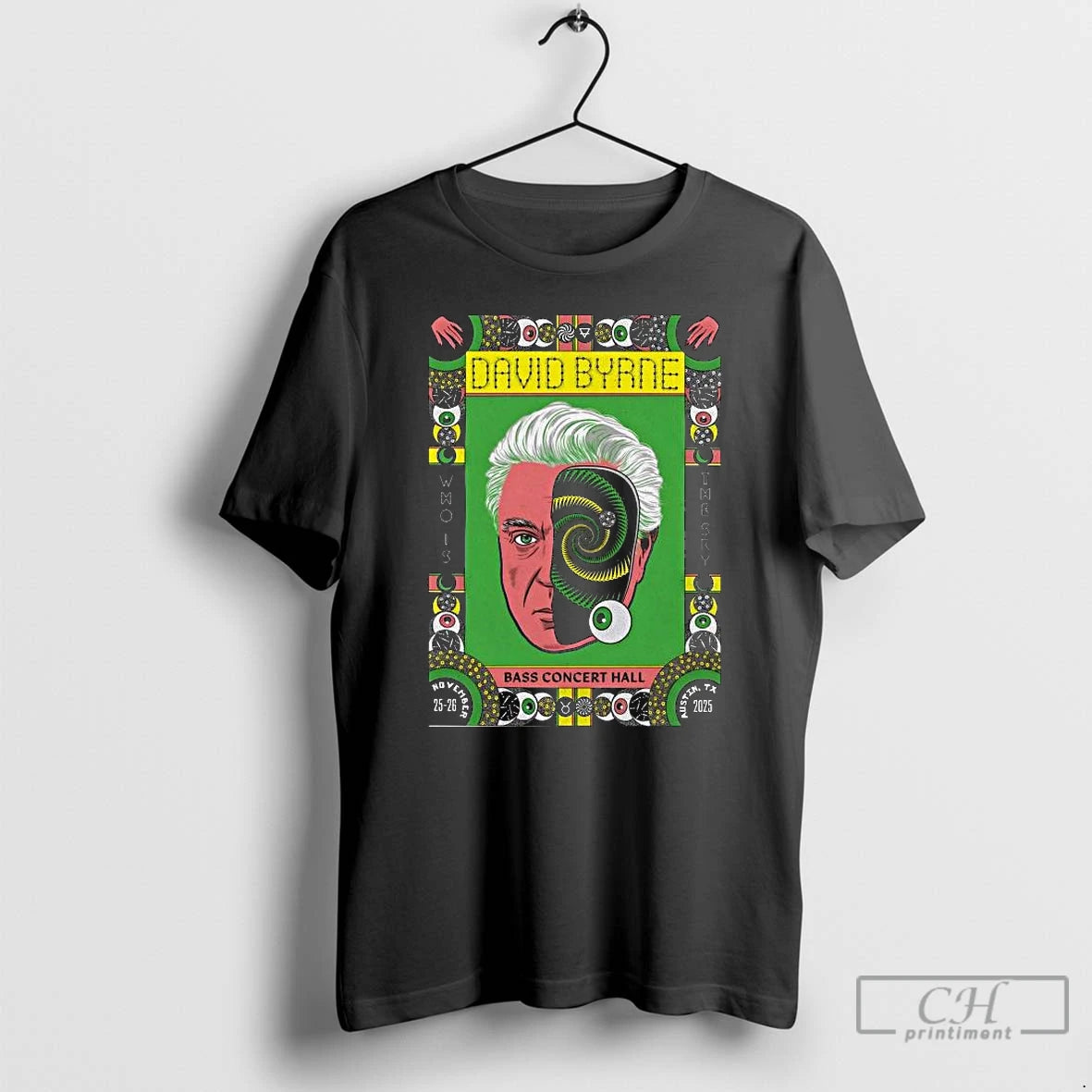 Premium David Byrne November 25 26 2025 Bass Concert Hall Austin Tx T Shirts Sweater Hoodie, Sweatshirt | HypeCrazeTee.com