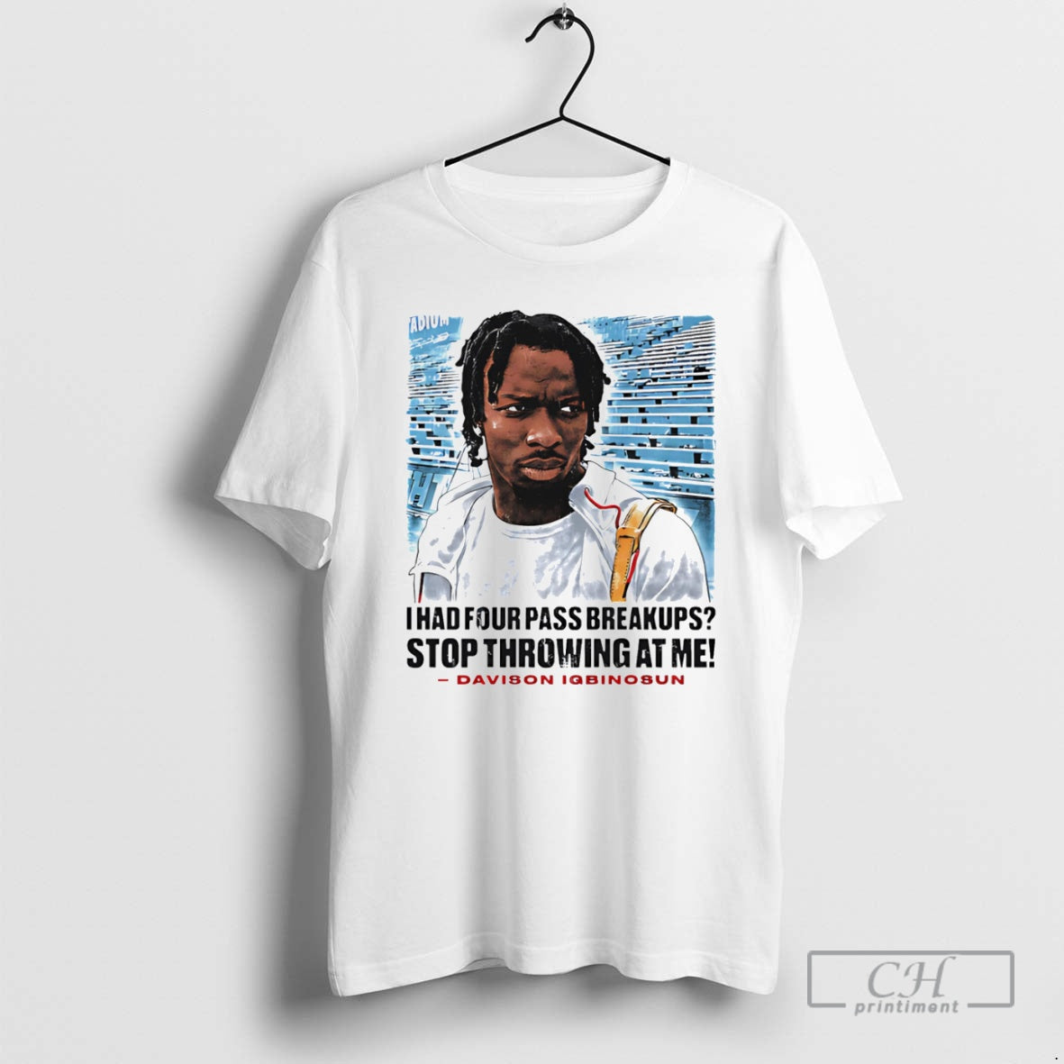 Premium Davison Igbinosun College Stop Throwing At Me Shirt Sweater Hoodie, Sweatshirt | HypeCrazeTee.com