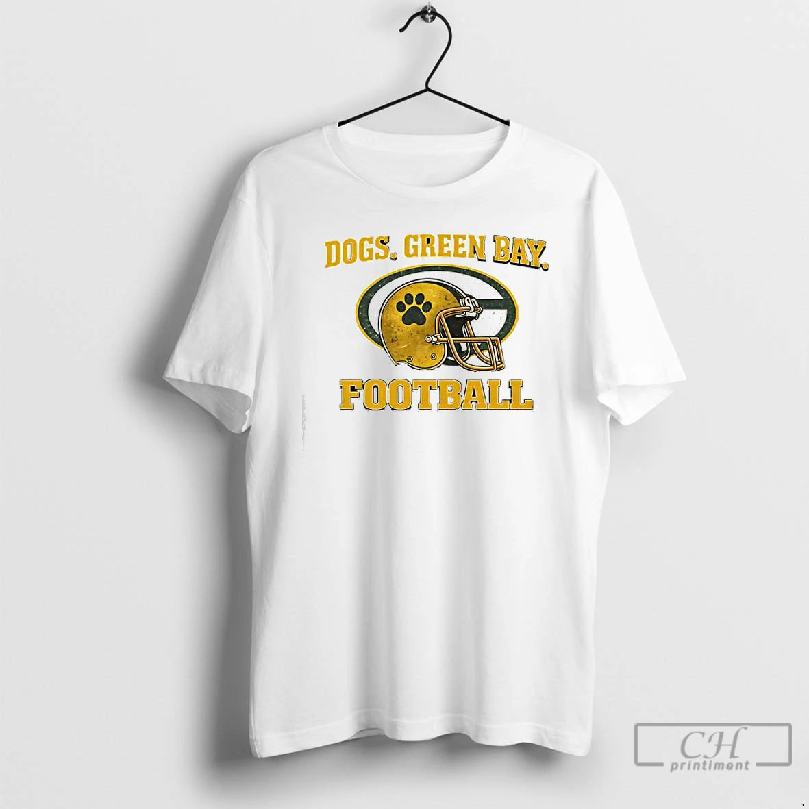 Premium Dogs Green Bay Football Green Bay Packers Logo T-Shirts, Hoodie, Sweatshirt | HypeCrazeTee.com