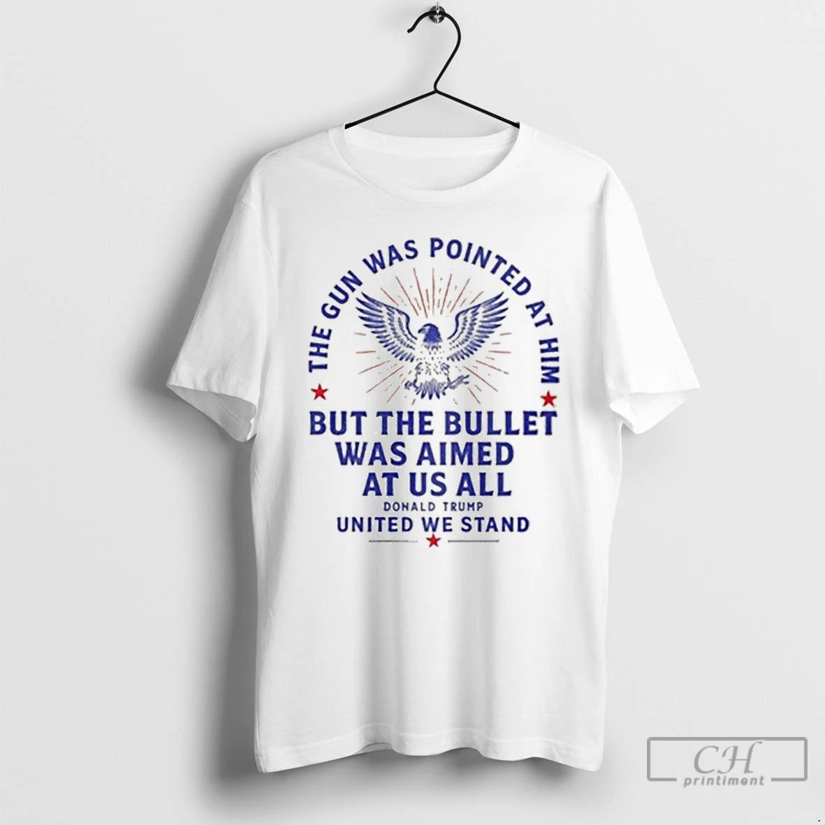 Premium Donald Trump The Gun Was Pointed At Him But The Bullet Was Aimed At