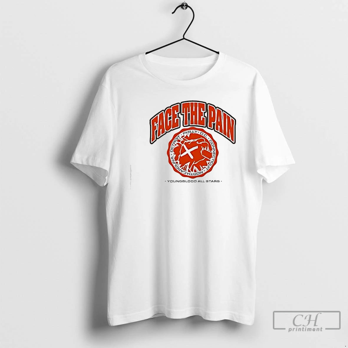 Premium Face The Pain Philly Dc Youngblood All Stars T-Shirts, Hoodie, Sweatshirt | HypeCrazeTee.com