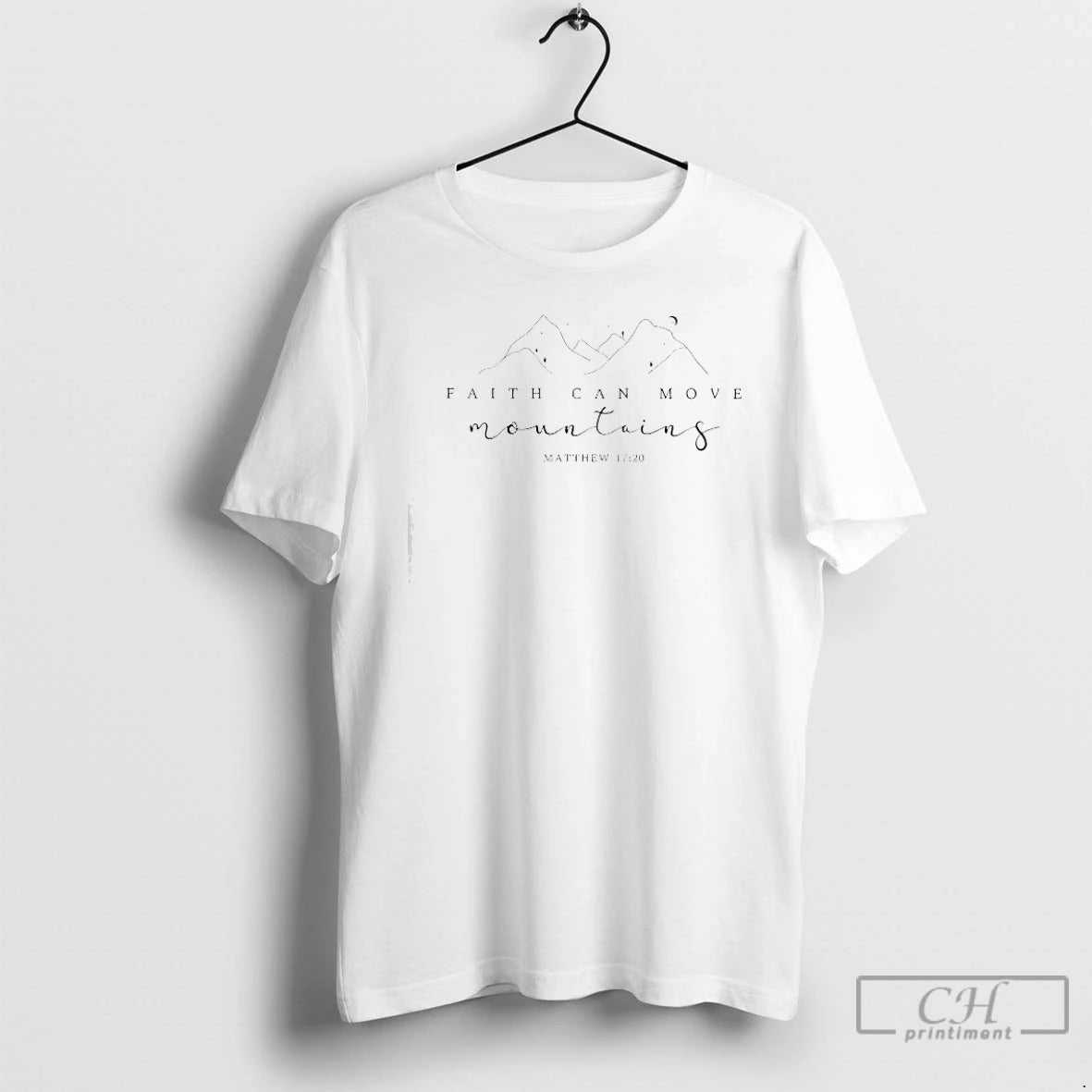 Premium Faith Can Move Mountains T-Shirts, Hoodie, Sweatshirt | HypeCrazeTee.com