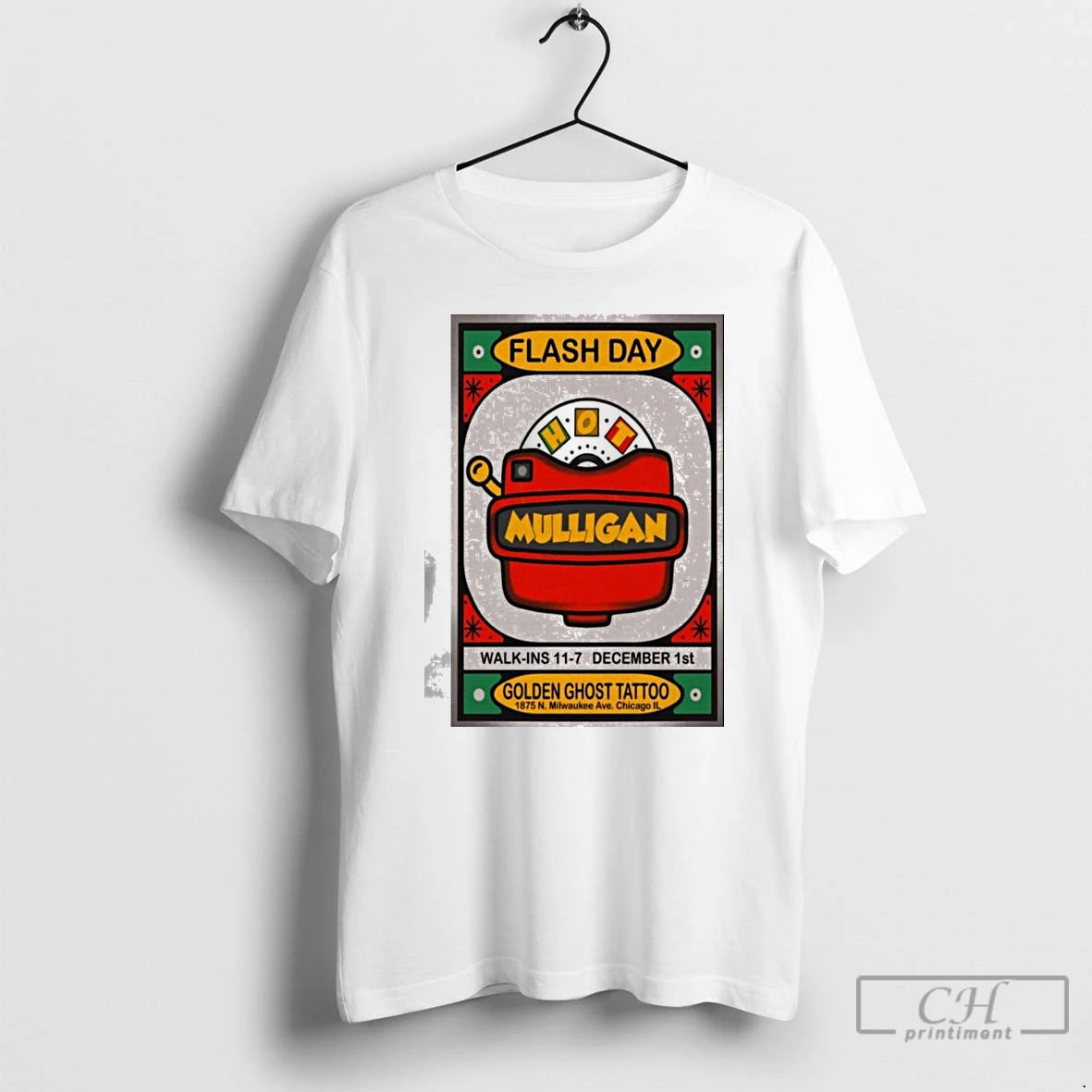 Premium Flash Day Hot Mulligan Dec 1 2025 Chicago Il T-Shirts, Hoodie, Sweatshirt | HypeCrazeTee.com