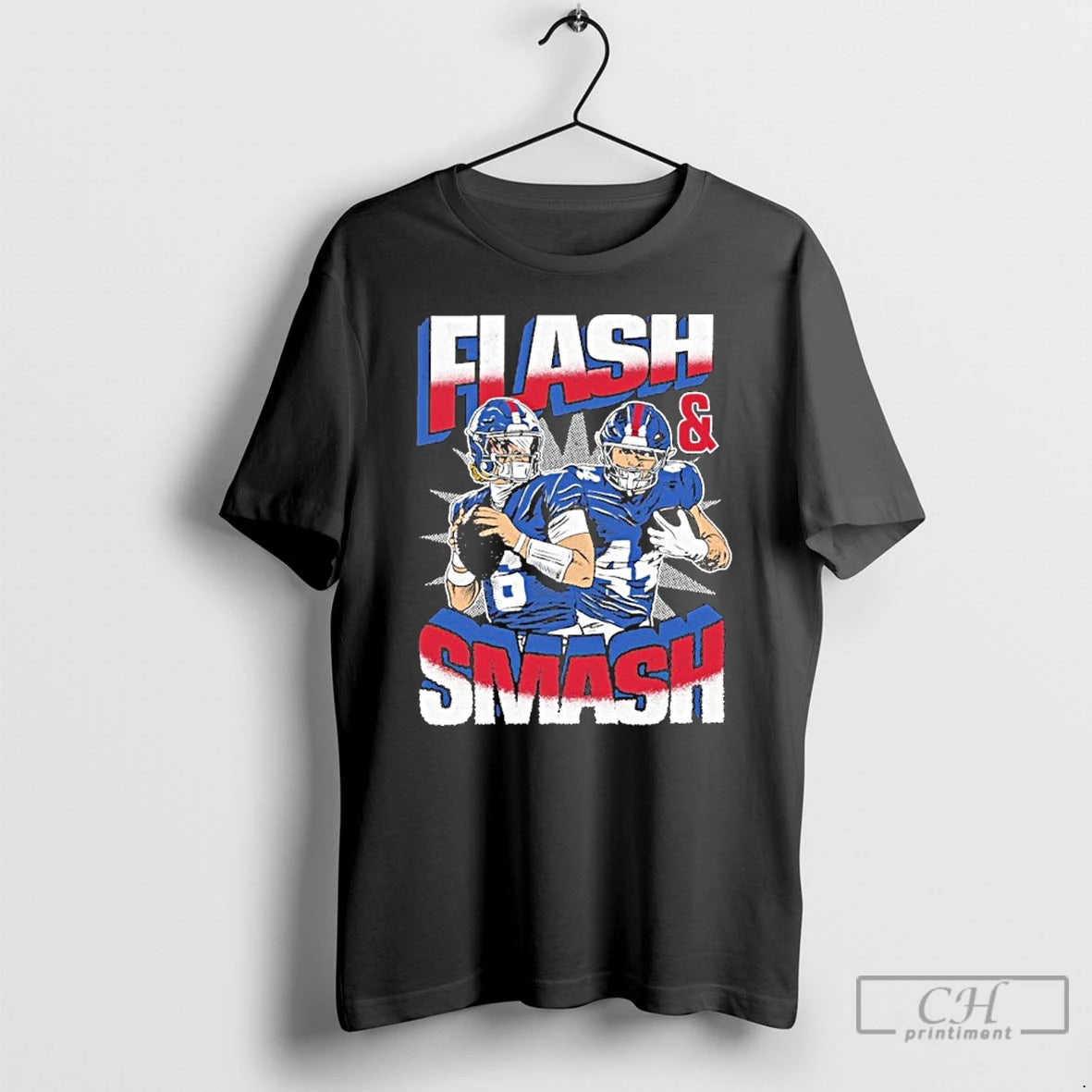 Premium Flash And Smash Jaxson Dart And Cam Skattebo T Shirts