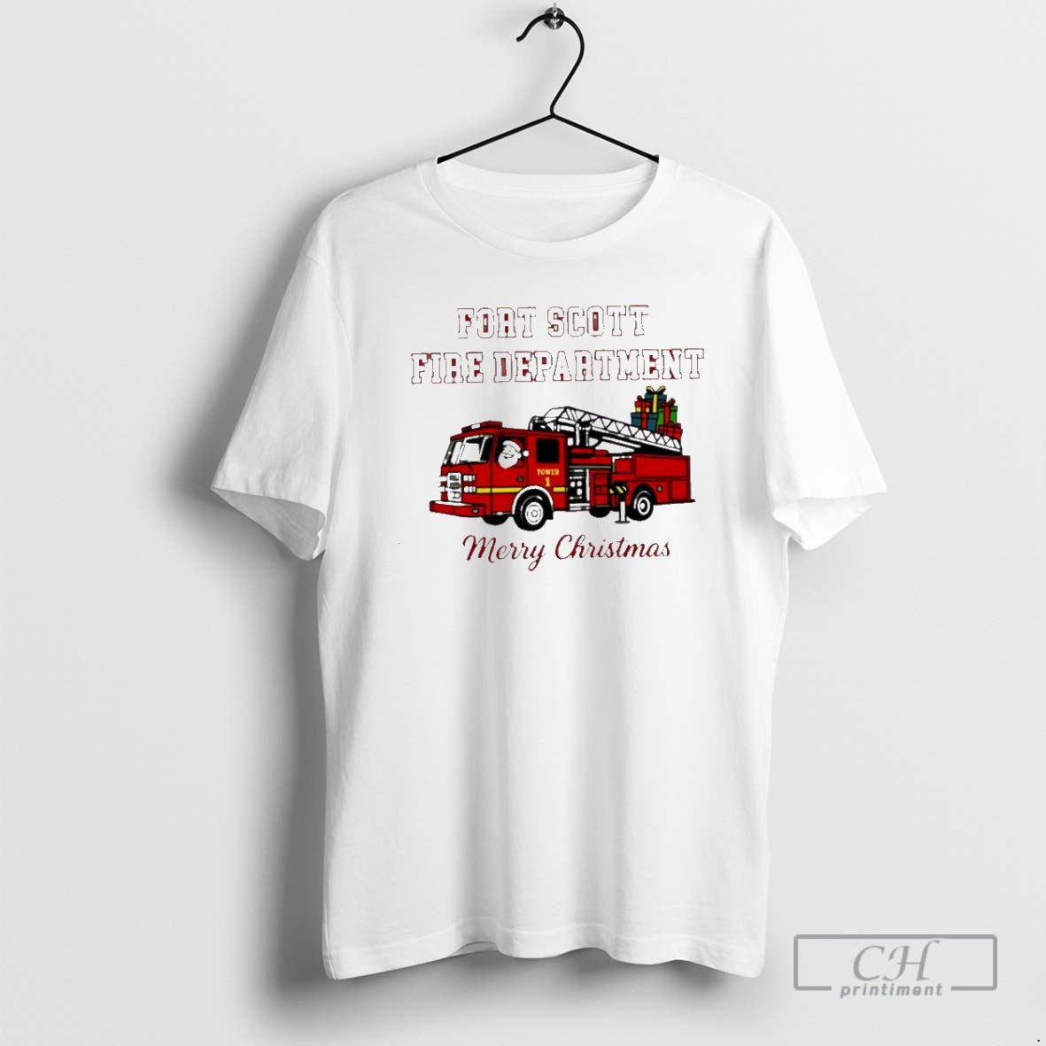 Premium Fort Scott Fire Department Merry Christmas Shirt Sweater Hoodie, Sweatshirt | HypeCrazeTee.com