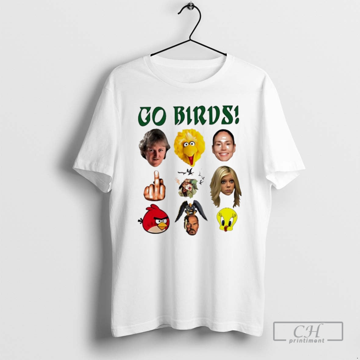 Premium Go Birds Donald Trump Sarah Jessica Parker Sarah Michelle Gellar Dwayne Johnson Shirt Sweater Hoodie, Sweatshirt