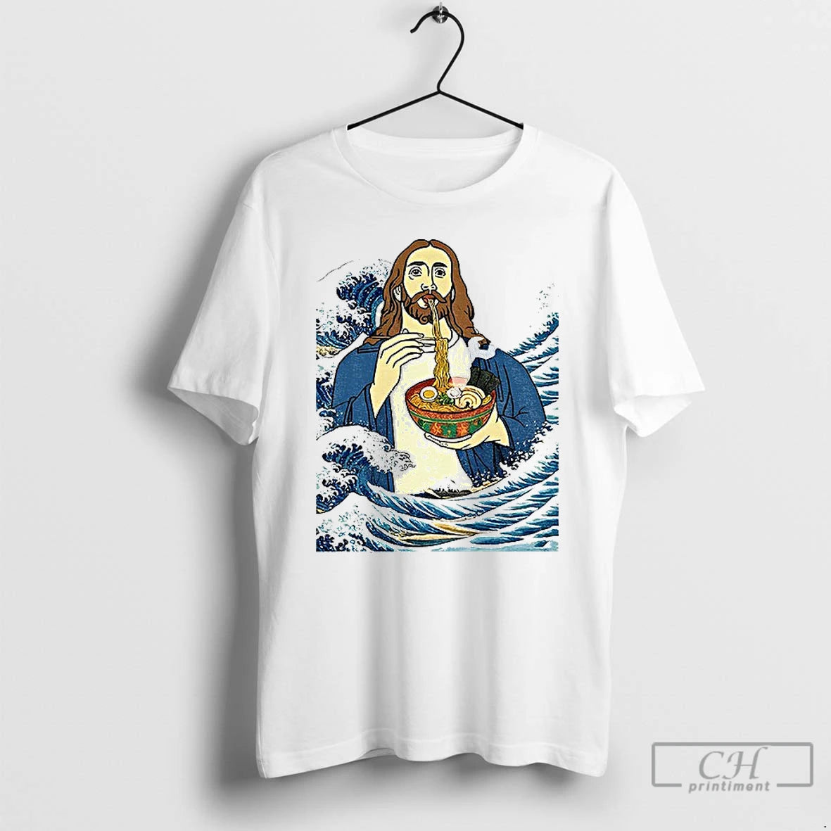 Premium God Eats Ramen Jesus Meme T-Shirts, Hoodie, Sweatshirt | HypeCrazeTee.com